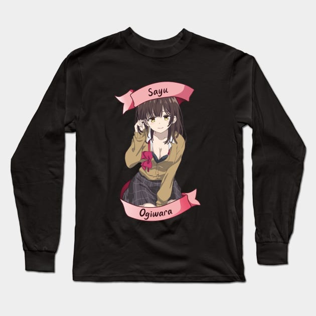 Higehiro - Saya Ogiwara V1 Long Sleeve T-Shirt by Dokey4Artist